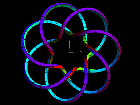 torus knot 7 3